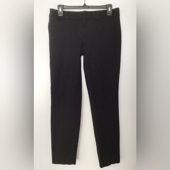BANANA REPUBLIC Sloan Fit Black Stretch Slim Ankle Pants - US 4 - Picture 1 of 4